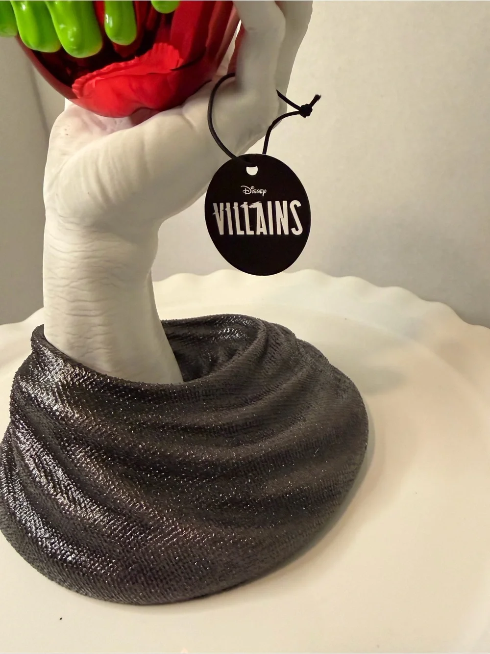 Bath & Body Works Green and Red Villains Skull Lantern Holder